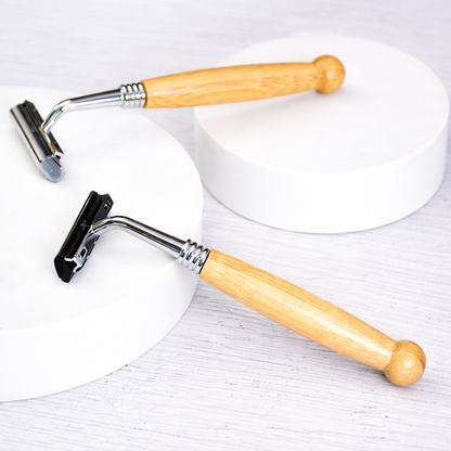 Wooden Safety Razor – Smooth, precise shaving with a sustainable touch