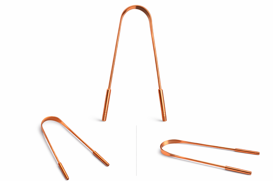 Pure Copper Tongue Cleaner – Daily Detox for a Fresher, Healthier Mouth