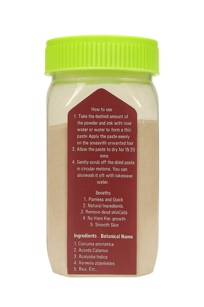 Herbal Wax Powder (Natural Hair Removal Powder)